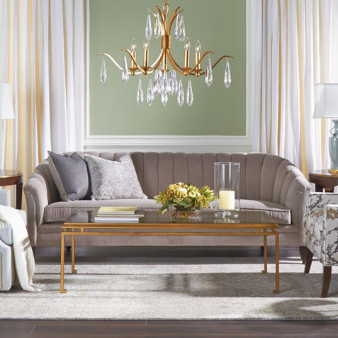 soft colors classic living room