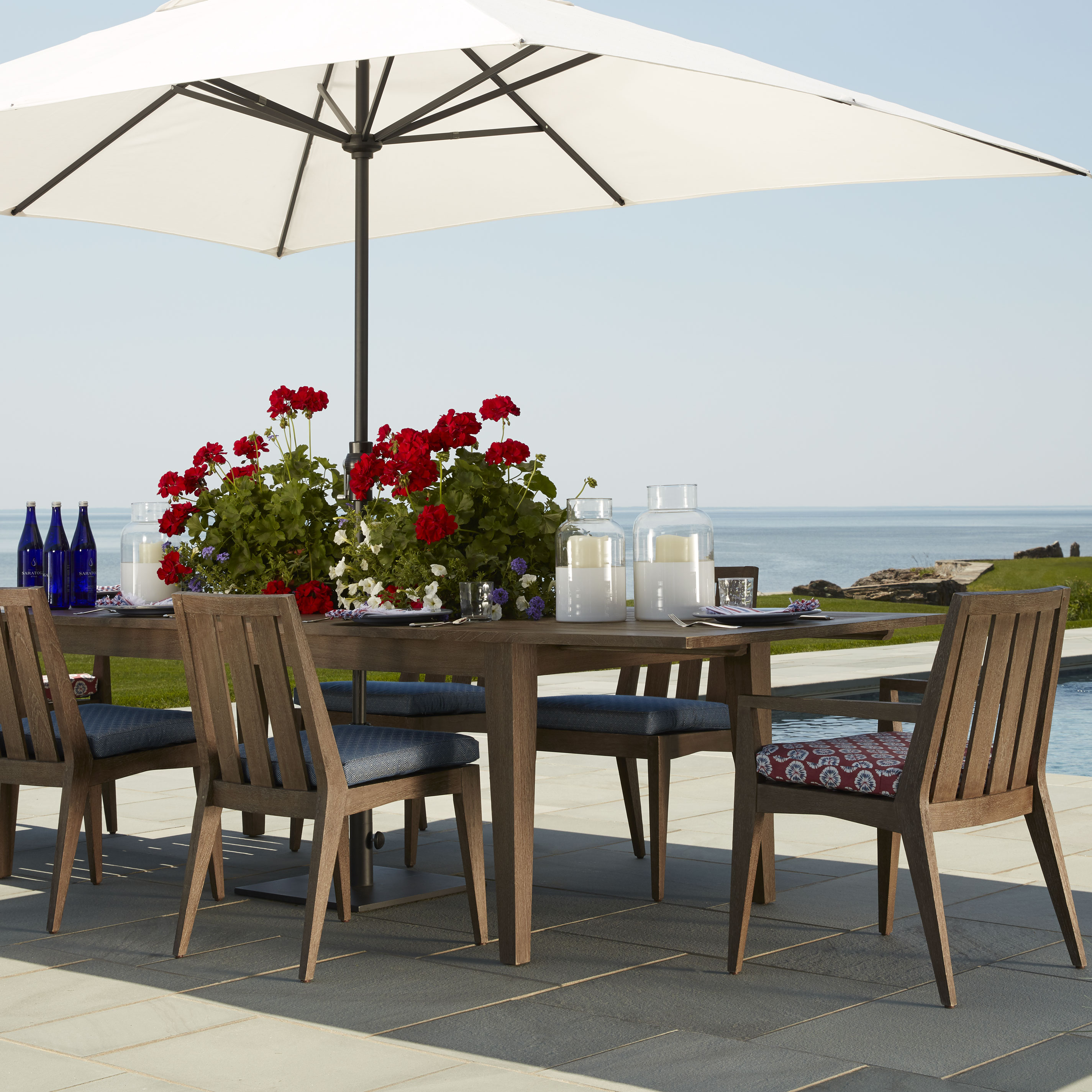 Outdoor Dining, Poolside to Seaside Tile